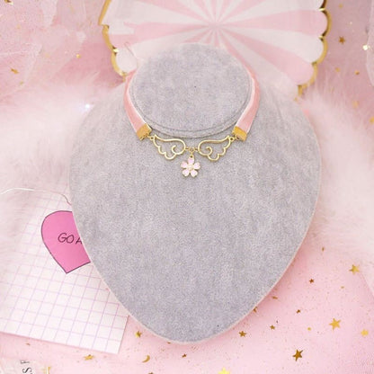 Angel Sakura Wing Choker MK179165 - KawaiiMoriStore