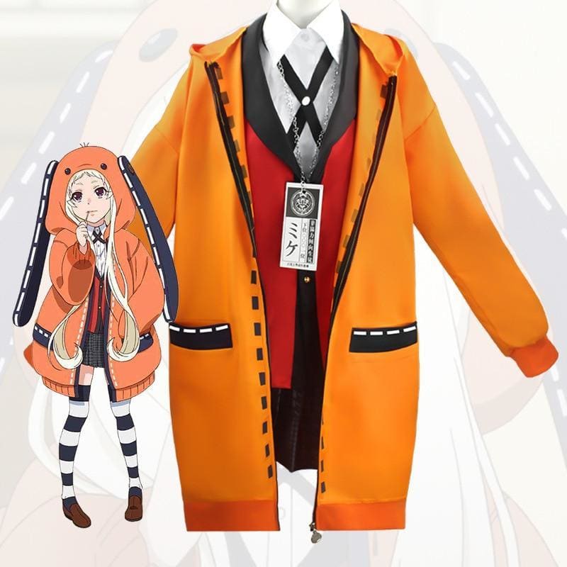 Anime Kakegurui Figure Yomotsuki Runa Cosplay Costume Coat MK15432 - KawaiiMoriStore