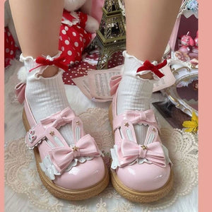 Pink Lolita Style Doll Shoes - Lovesickdoe - shoes