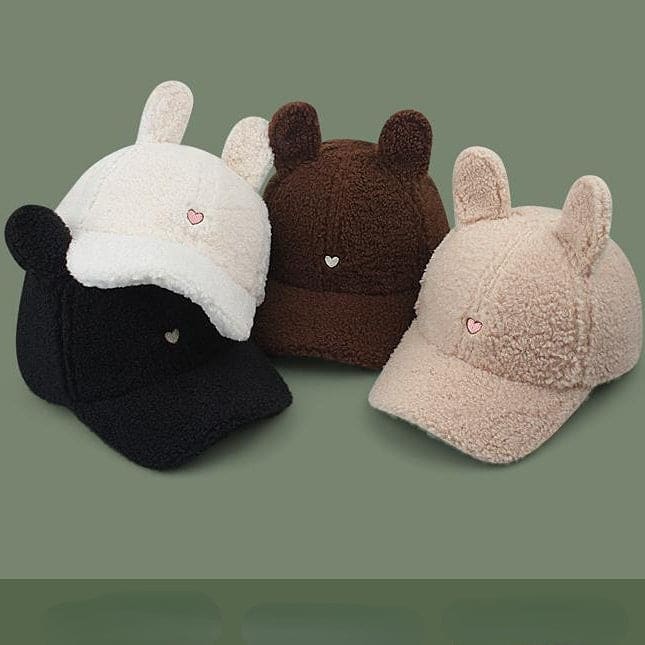 Bunny Rabbit Ear Fluffy Cap – KawaiiMoriStore