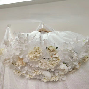 [Reservation] Floral Garden Spring Harvest tutu Petticoat Skirt SP17593 - Harajuku Kawaii Fashion Anime Clothes Fashion Store - SpreePicky