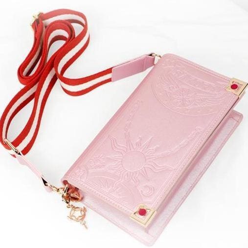 Card Captor MKkura Kinomoto Cosplay PU Leather Cartoon Small Square Bag MK15514 - KawaiiMoriStore