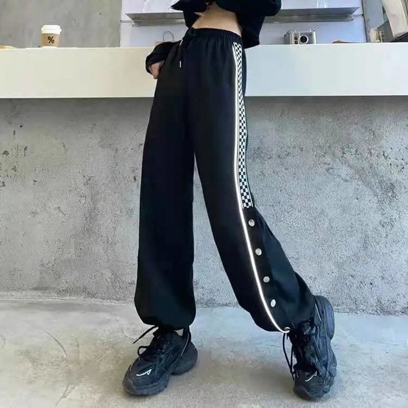 Casual Fashion Wide Leg Trousers - pants