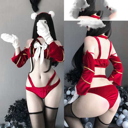 Cat Cosplay Lingeries Suit MK15652 - KawaiiMoriStore