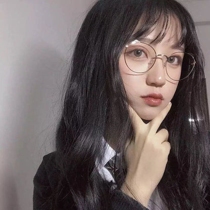 Cat Ear Eye Frame Retro Art Glasses MK15049 - KawaiiMoriStore