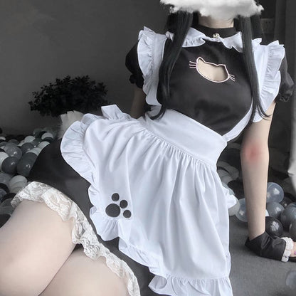 Cat Maid Uniform Set MK190 - KawaiiMoriStore