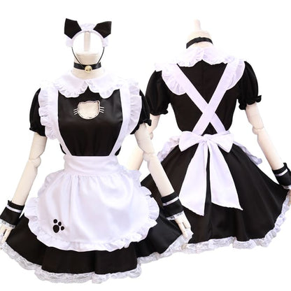 Cat Maid Uniform Set MK190 - KawaiiMoriStore