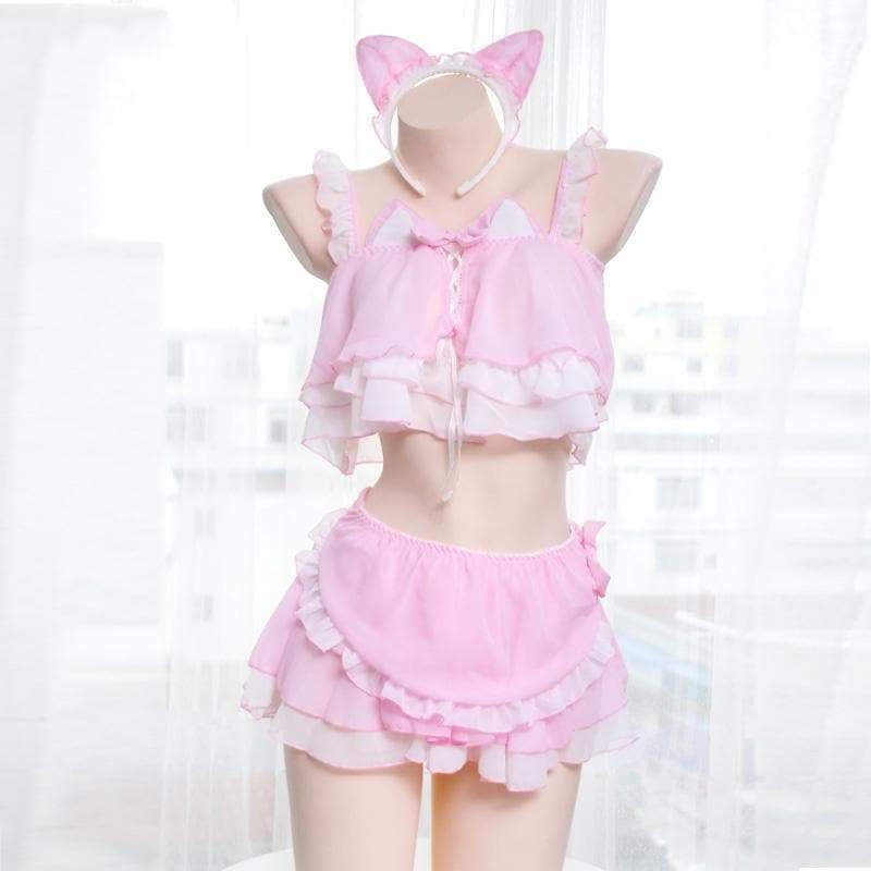 Cat Maiden Lingerie MK3296 - Lingerie