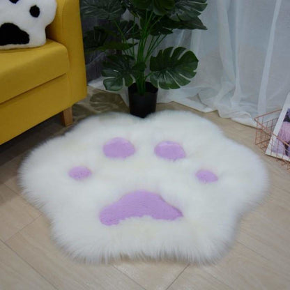 Cat Paw Fluffy Carpet Rug MK16189 - Rug