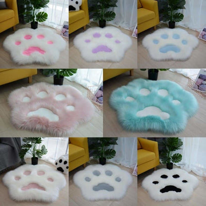 Cat Paw Fluffy Carpet Rug MK16189 - Rug