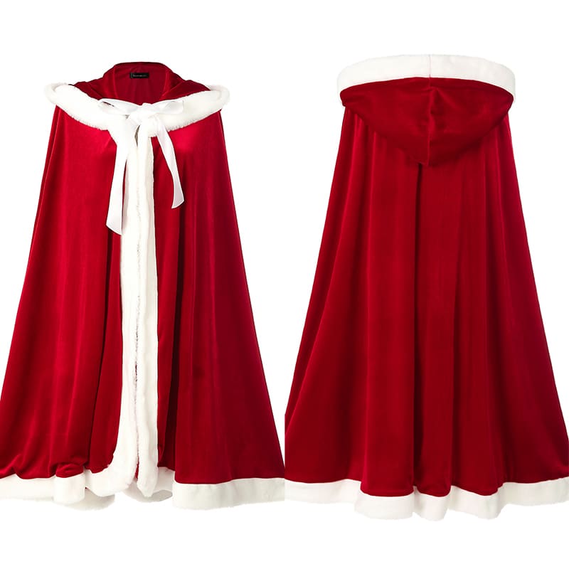 Christmas Cosplay Red Cloak MK0537 - KawaiiMoriStore