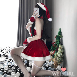 Christmas Maid's Uniform Suit MK066 - KawaiiMoriStore