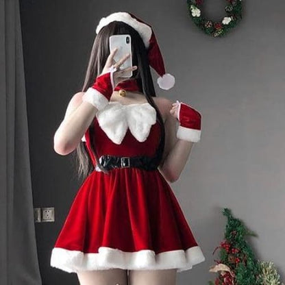 Christmas Maid's Uniform Suit MK066 - KawaiiMoriStore