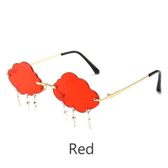 Cloud Lightning Eyewear Retro Rimless Sunglasses MK15094 - KawaiiMoriStore