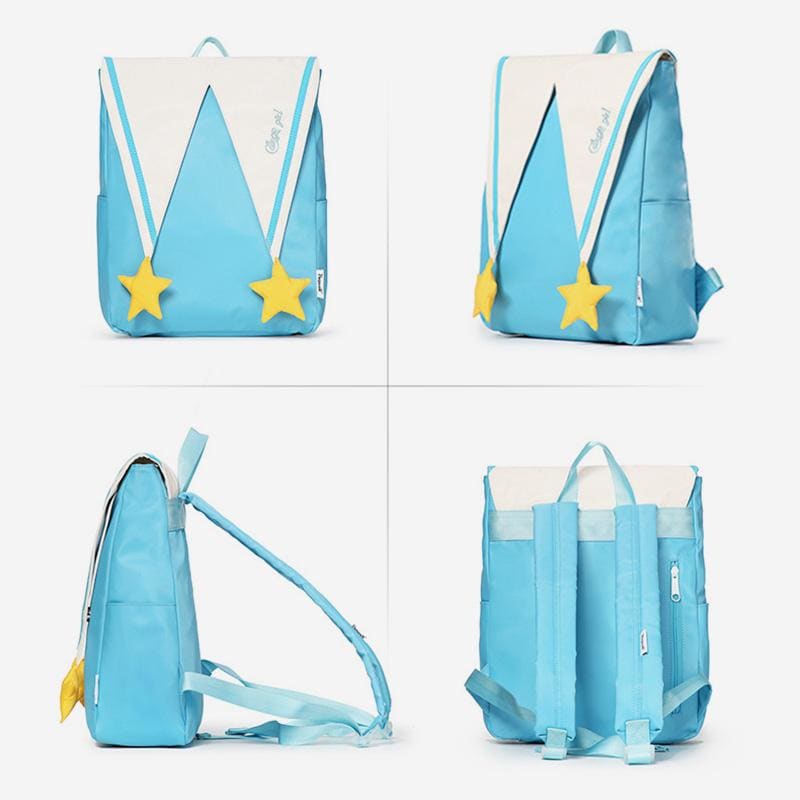 COLLEGE GIRL Letter Embroidery Star Sailor Backpack Schoolbag MM0983 - KawaiiMoriStore