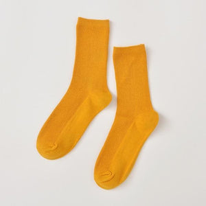 Colorful Retro Women Lady Cotton Loose Socks MK15251 - KawaiiMoriStore