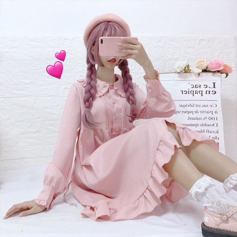 Cookie Petal Kawaii Dress