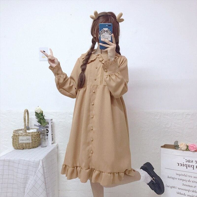 Cookie Petal Kawaii Dress