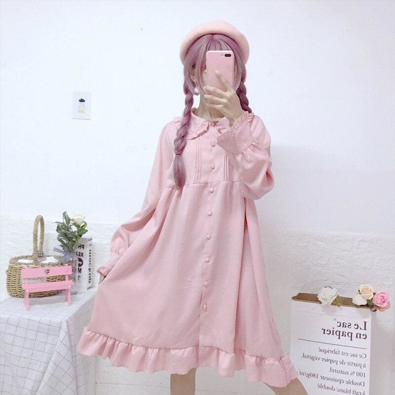 Cookie Petal Kawaii Dress