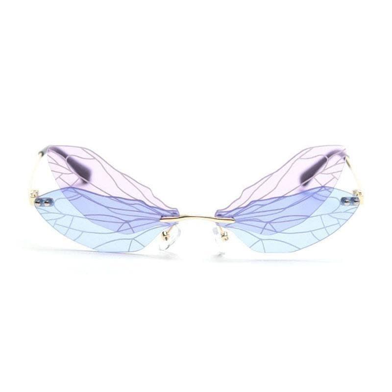 Cool 4 Colors Firefly Butterfly Wings Stylish Sunglasses 