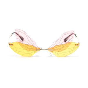Cool 4 Colors Firefly Butterfly Wings Stylish Sunglasses 
