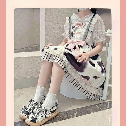 Cow Lolita Style Doll Shoes - Lovesickdoe - shoes