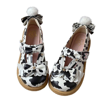 Cow Lolita Style Doll Shoes - Lovesickdoe - shoes