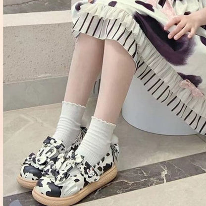 Cow Lolita Style Doll Shoes - Lovesickdoe - shoes