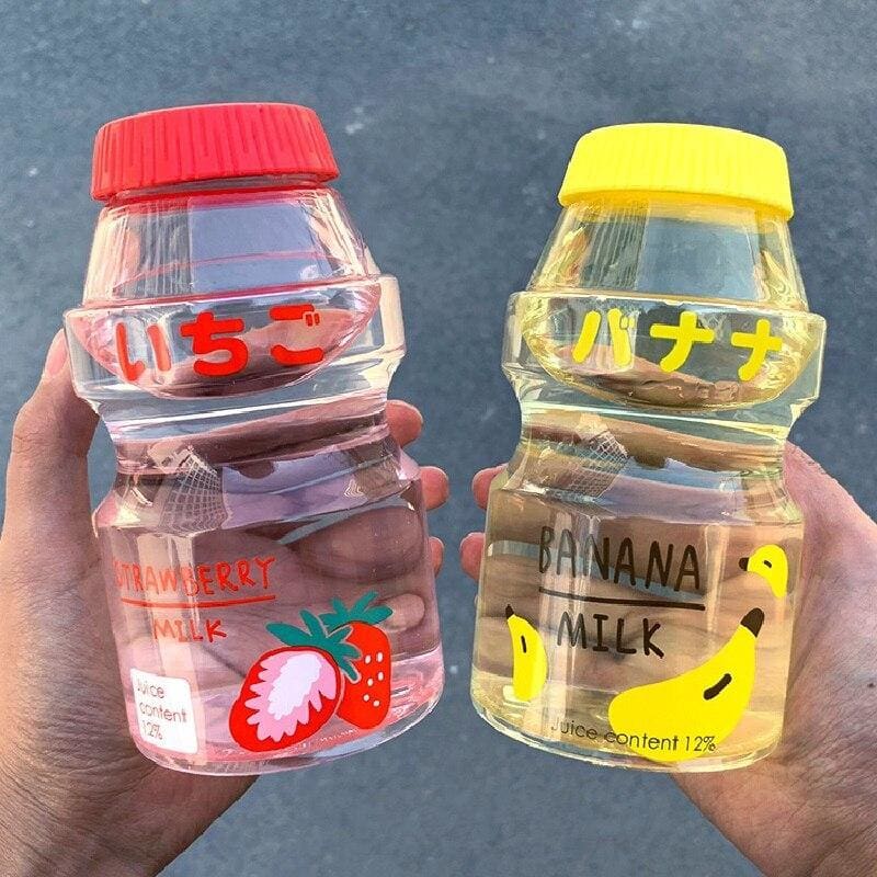 Creative Fruit Plastic Water Bottle MK14862 - KawaiiMoriStore