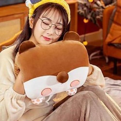Cute Animals Plush Comfy Hold Pillow MM1634 - KawaiiMoriStore