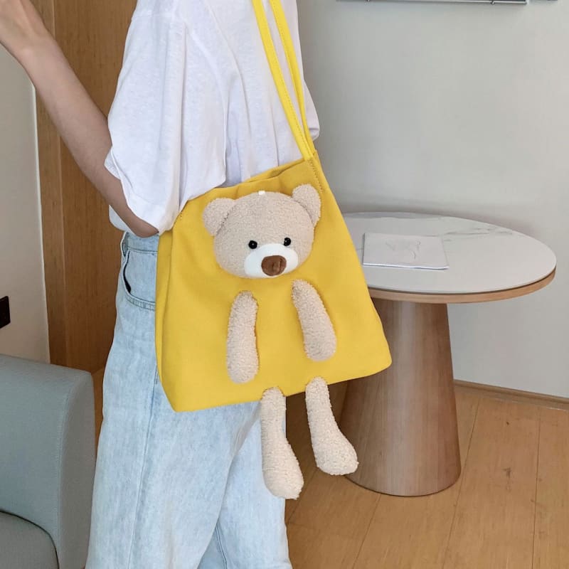 Cute Bear Shoulder Messenger Bag MK15562 - KawaiiMoriStore
