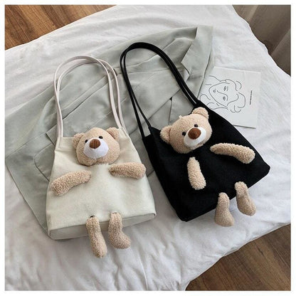 Cute Bear Shoulder Messenger Bag MK15562 - KawaiiMoriStore