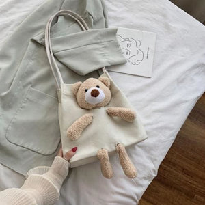 Cute Bear Shoulder Messenger Bag MK15562 - KawaiiMoriStore