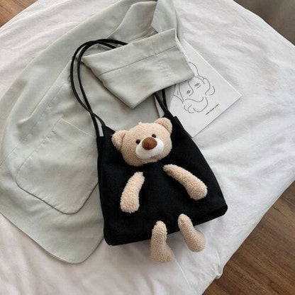 Cute Bear Shoulder Messenger Bag MK15562 - KawaiiMoriStore