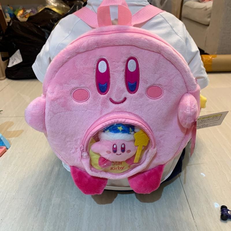 Cute Cartoon Star Kirby Stuffed Plush Bag MK16880