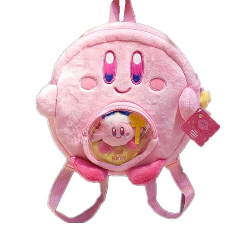 Cute Cartoon Star Kirby Stuffed Plush Bag MK16880