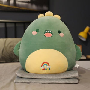 Cute Dinosaur/Pig/Chick/Bunny/Penguin Animal Toy Pillow MM1286 - KawaiiMoriStore