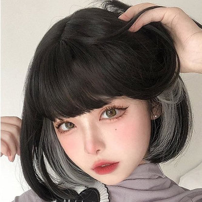 Cute Hang-ear Highlights Bobo Wig MK15594 - KawaiiMoriStore