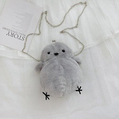 Cute Little Chicken Plush Chain shoulder Bag MK15140 - KawaiiMoriStore