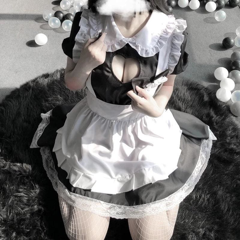 Cute Maid Dress Anime Costume MK198 - KawaiiMoriStore