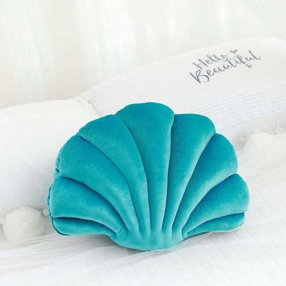 Cute Mermaid Room Velvet Shell Pillow MK16188 - Furnishings