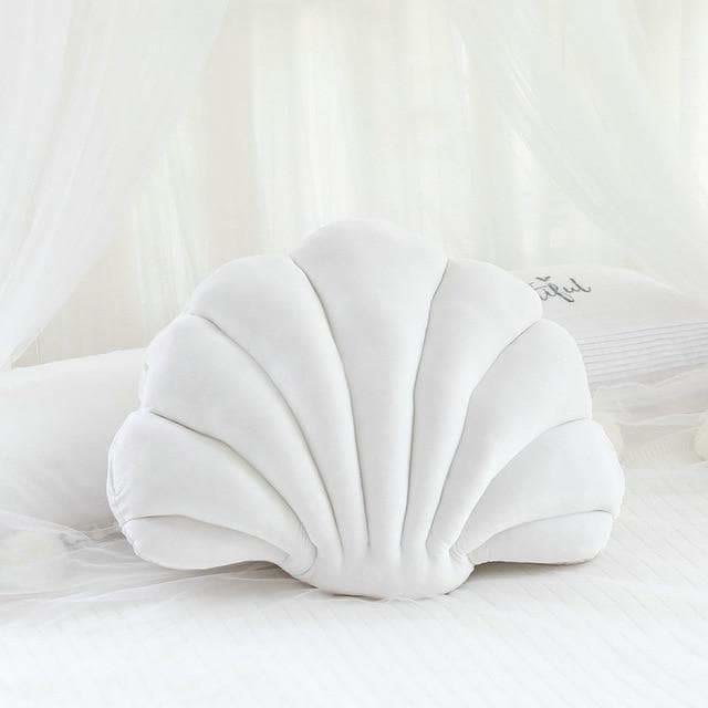 Cute Mermaid Room Velvet Shell Pillow MK16188 - Furnishings