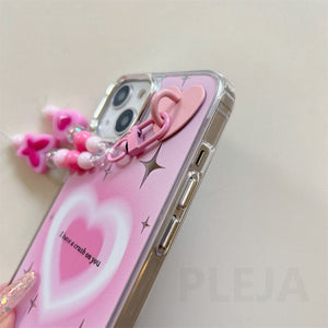 Cute Pink Heart Case - Heartzcore - phone case
