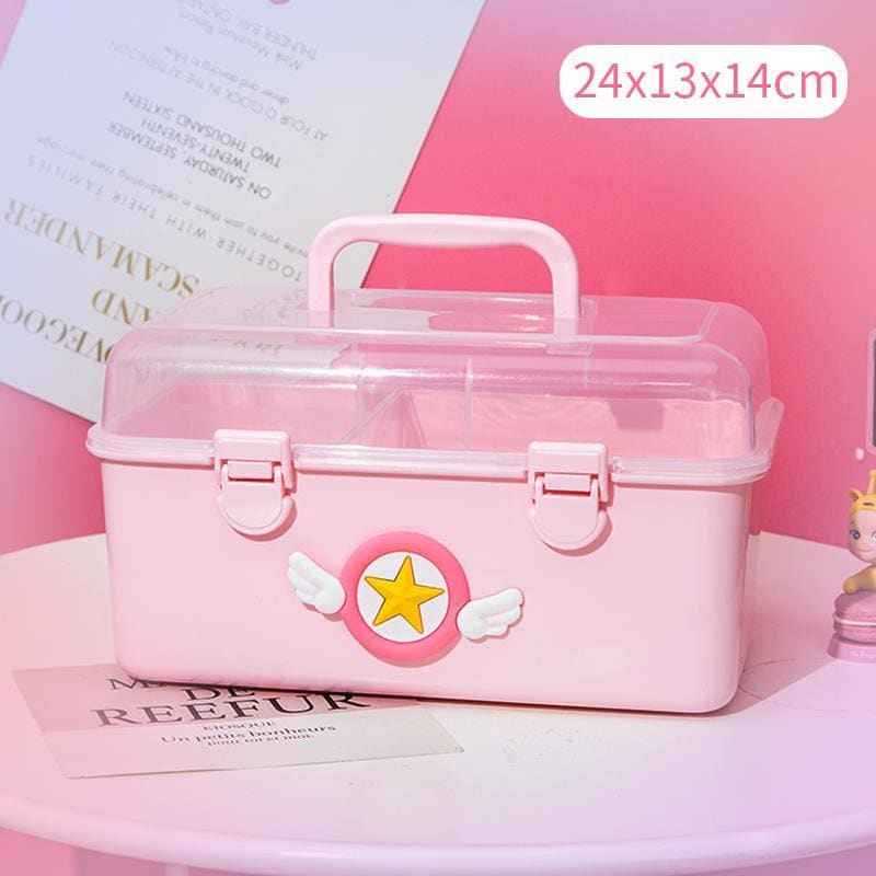 Cute Pink Storage Boxs MK14882 - KawaiiMoriStore