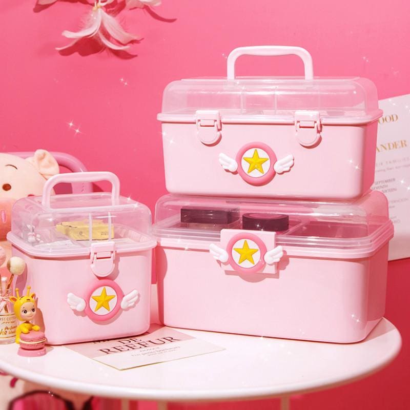 Cute Pink Storage Boxs MK14882 - KawaiiMoriStore