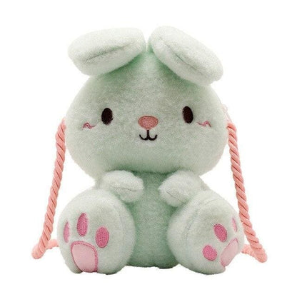 Cute Plush Rabbit Single Shoulder Bag MK15059 - KawaiiMoriStore