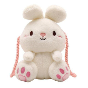 Cute Plush Rabbit Single Shoulder Bag MK15059 - KawaiiMoriStore