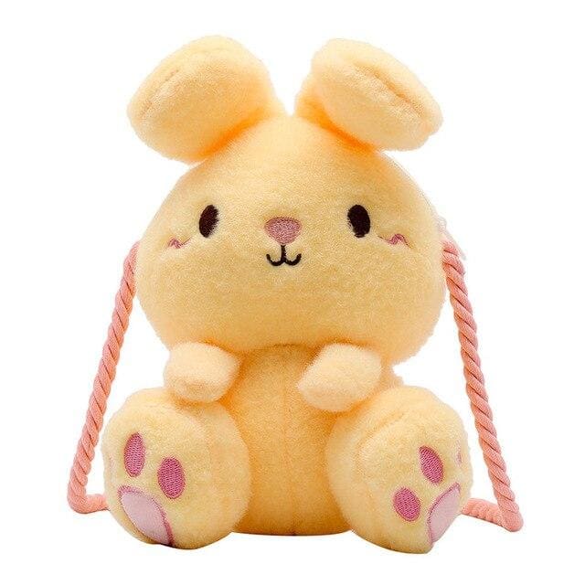 Cute Plush Rabbit Single Shoulder Bag MK15059 - KawaiiMoriStore