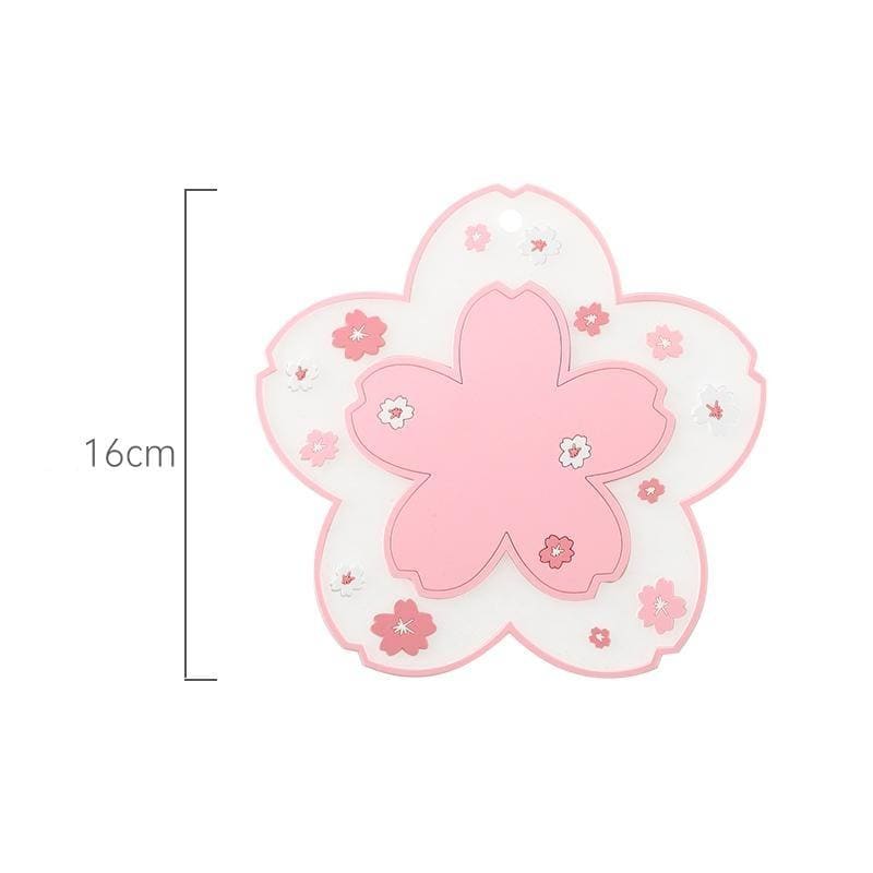 Cute Sakura Cup Mat MK15860 - KawaiiMoriStore