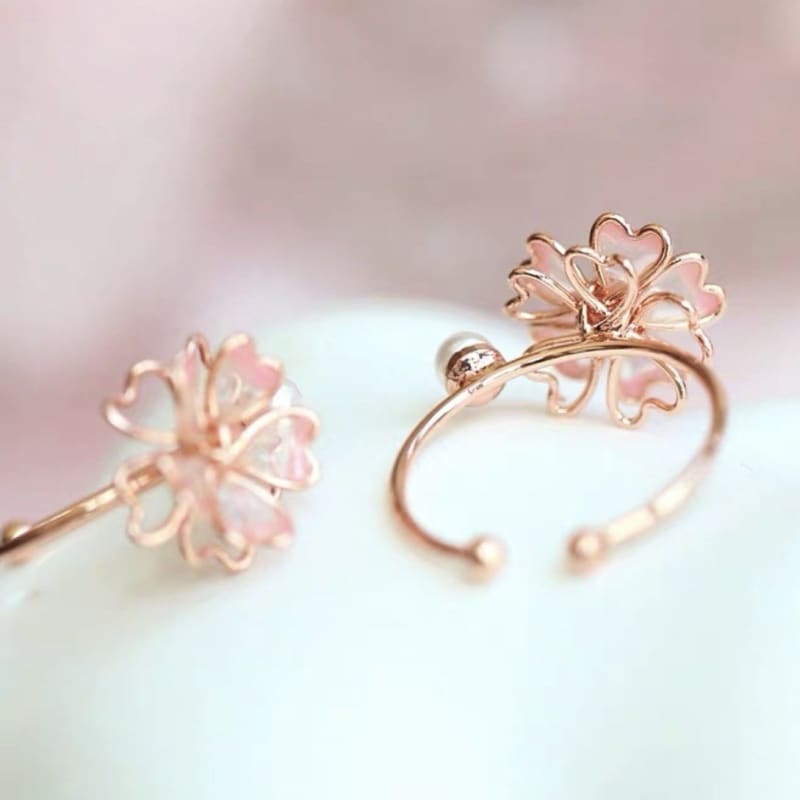 Cute Sakura Ring MK15844 - KawaiiMoriStore